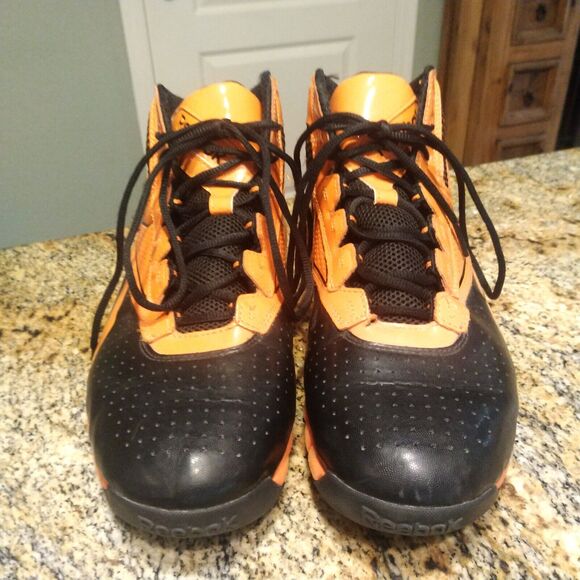 Reebok Zigtech Men's Running Shoes Black Orange Lace Up Sneaker Sz11.5 104280616 - Picture 5 of 12